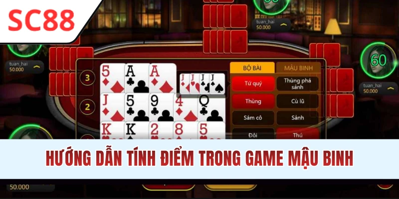 Cách so sánh bài trong Mậu Binh online